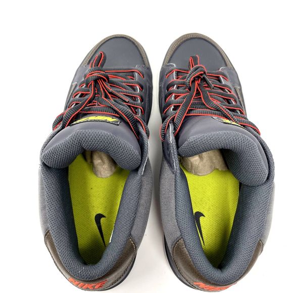 Nike Capri II 2011 Mid Dark Grey Yellow 407893-014 Men Size 11 EUC - Picture 5 of 8